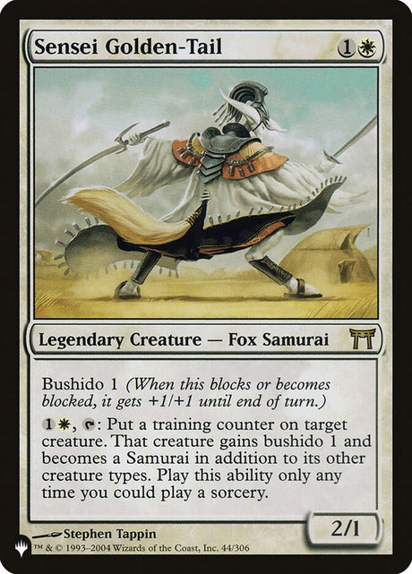 Sensei Golden-Tail (CHK-44) - The List (PLST)