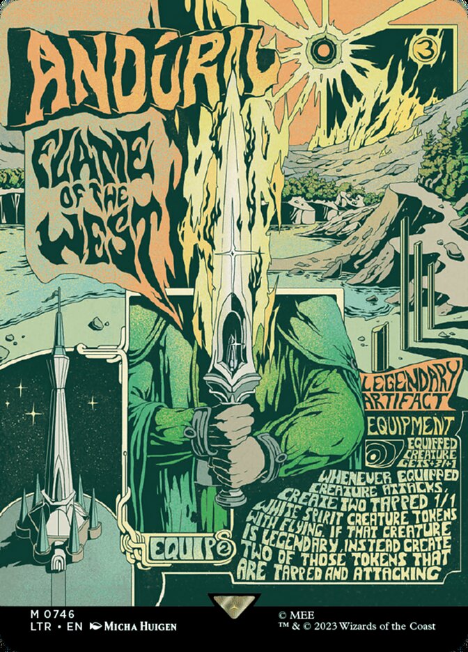 Andúril, Flame of the West (746) - The Lord of the Rings: Tales of Middle-earth (LTR)