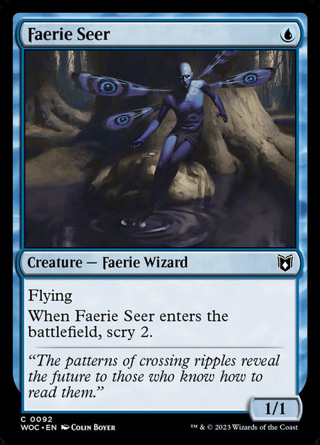 Faerie Seer (92) - Wilds of Eldraine Commander (WOC)