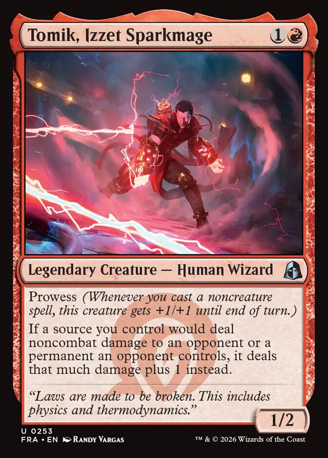 Tomik, Izzet Sparkmage (253) - Reality Fracture (FRA)