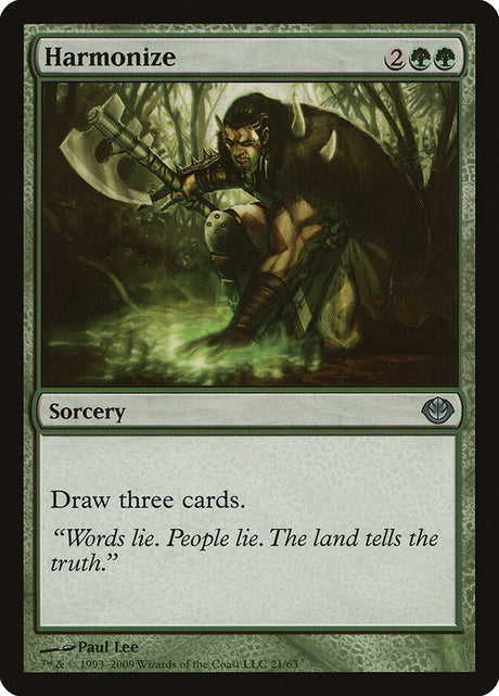 Harmonize (21) - Duel Decks: Garruk vs. Liliana (DDD)