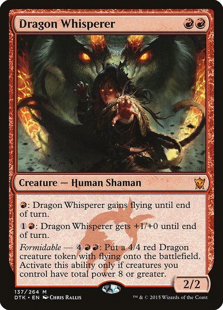 Dragon Whisperer (137) - Dragons of Tarkir (DTK)