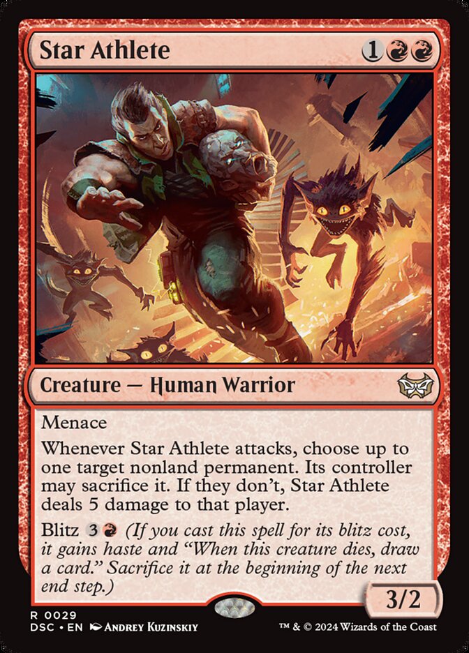 Star Athlete (29) - Duskmourn: House of Horror Commander (DSC)
