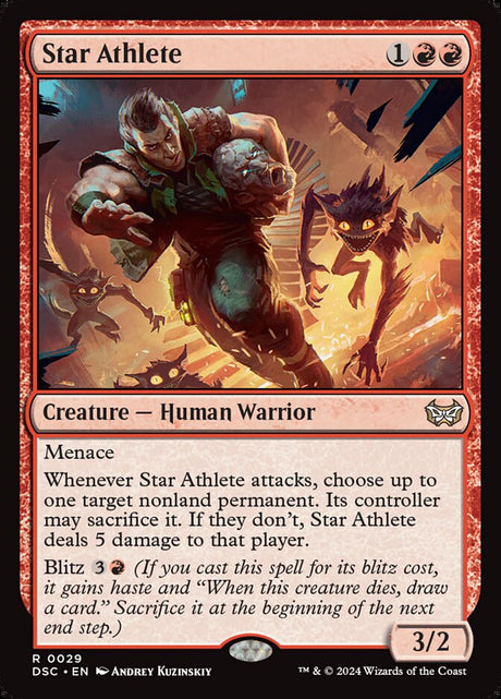 Star Athlete (29) - Duskmourn: House of Horror Commander (DSC)