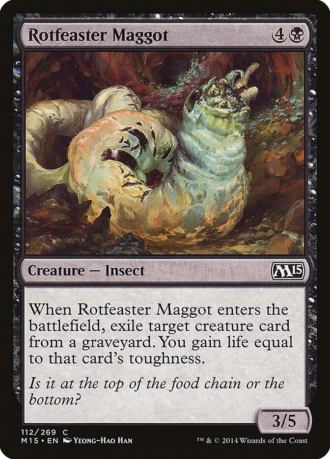 Rotfeaster Maggot (112) - Magic 2015 (M15)
