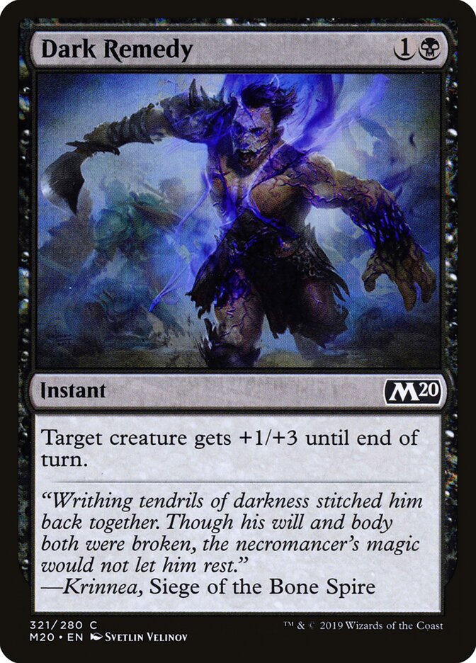 Dark Remedy (321) - Core Set 2020 (M20)