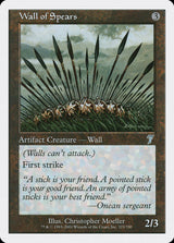 Wall of Spears (323) - Seventh Edition (7ED)
