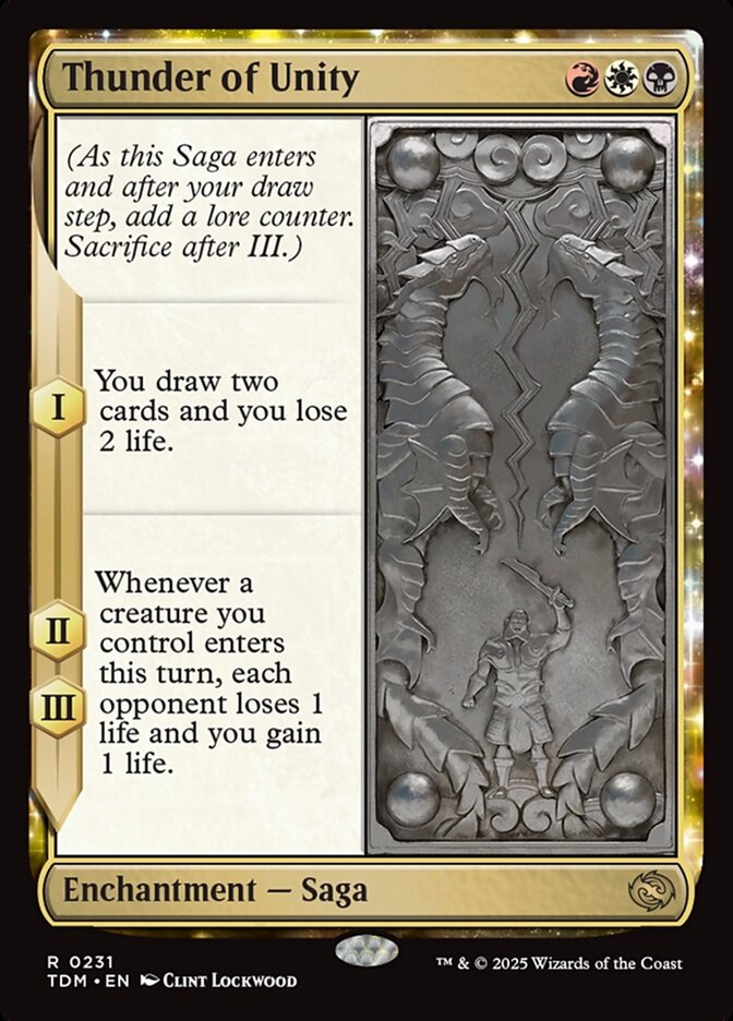 Thunder of Unity (231) - Tarkir: Dragonstorm (TDM)