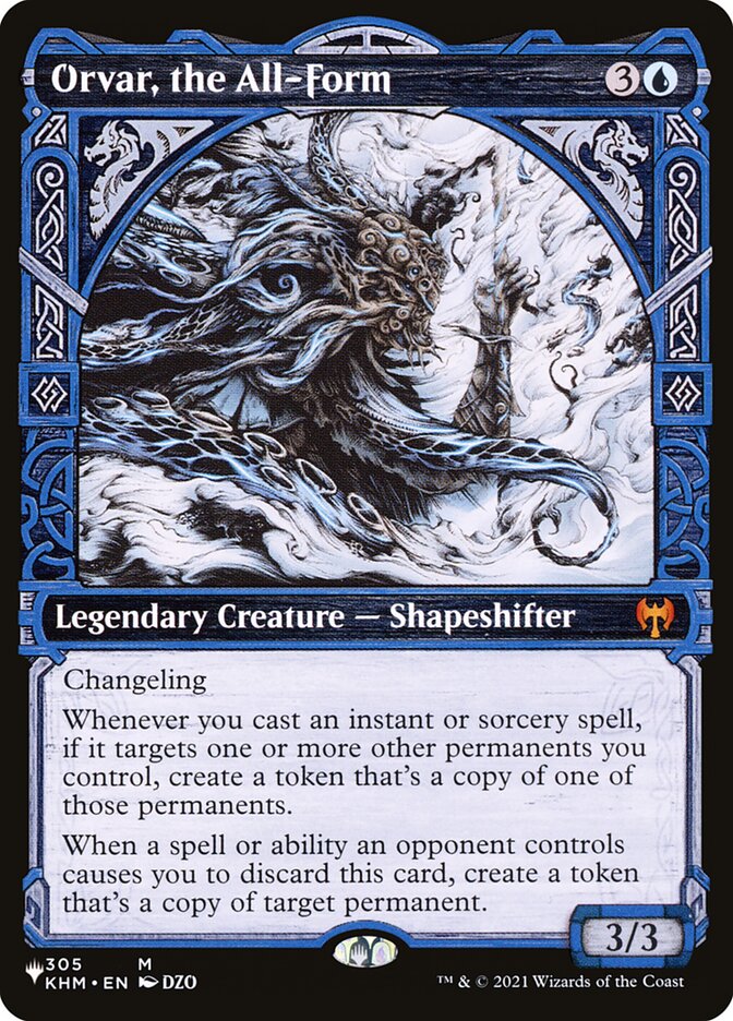 Orvar, the All-Form (KHM-305) - The List (PLST)
