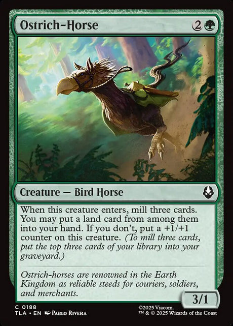 Ostrich-Horse (188) - Avatar: The Last Airbender (TLA)