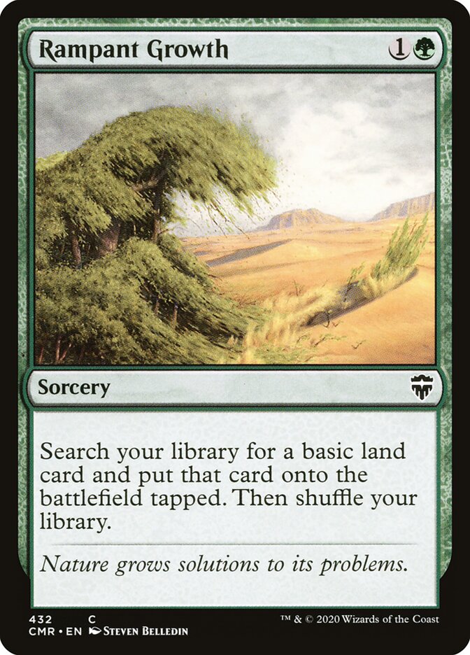 Rampant Growth (432) - Commander Legends (CMR)