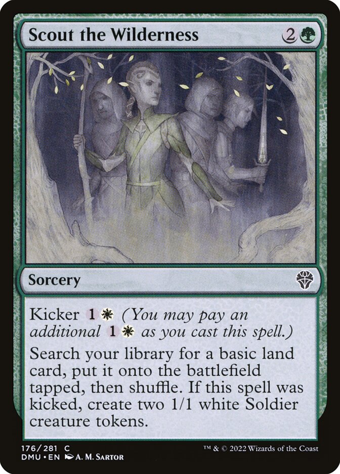 Scout the Wilderness (176) - Dominaria United (DMU)