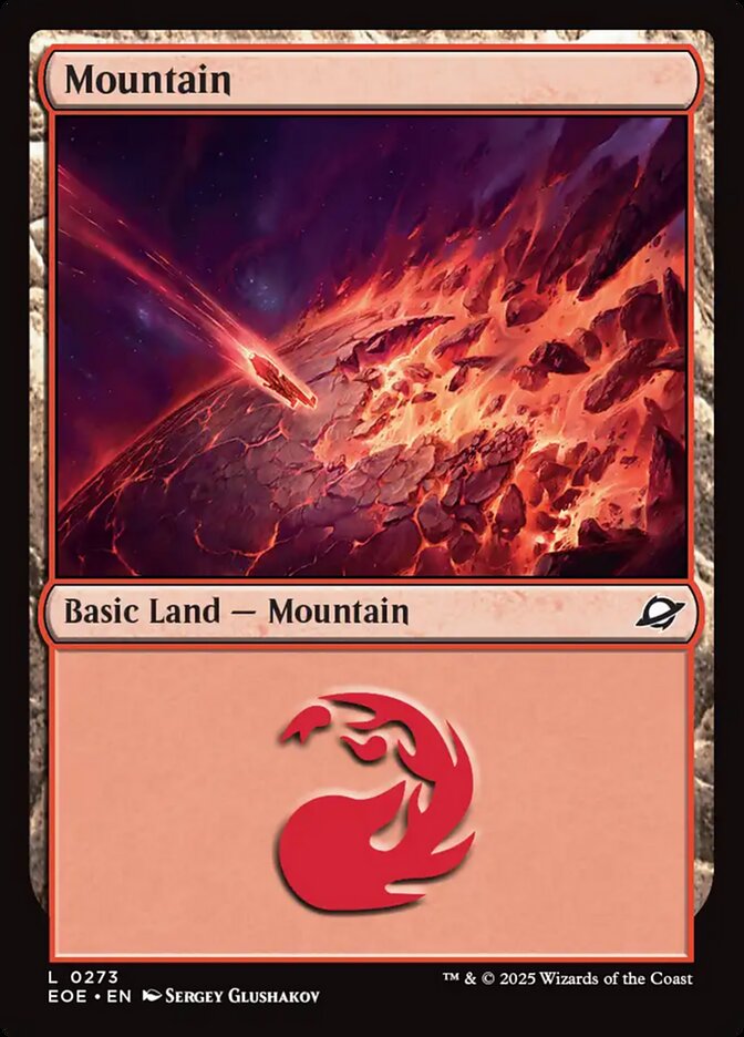 Mountain (273) - [Foil] Edge of Eternities (EOE)