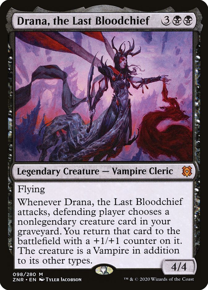 Drana, the Last Bloodchief (98) - Zendikar Rising (ZNR)