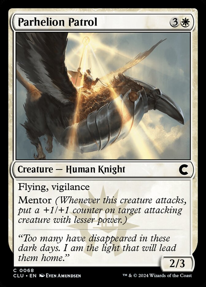 Parhelion Patrol (68) - Ravnica: Clue Edition (CLU)