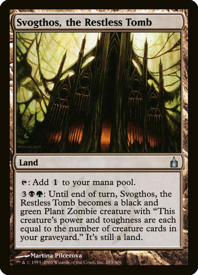 Svogthos, the Restless Tomb (283) - Ravnica: City of Guilds (RAV)