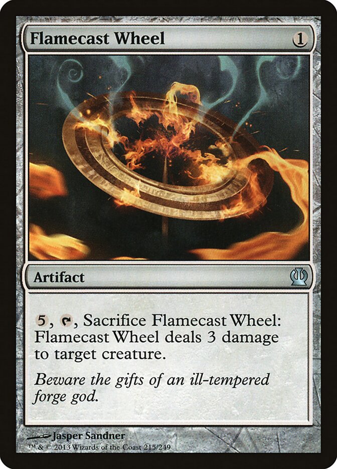 Flamecast Wheel (215) - Theros (THS)