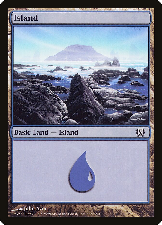 Island (335) - Eighth Edition (8ED)