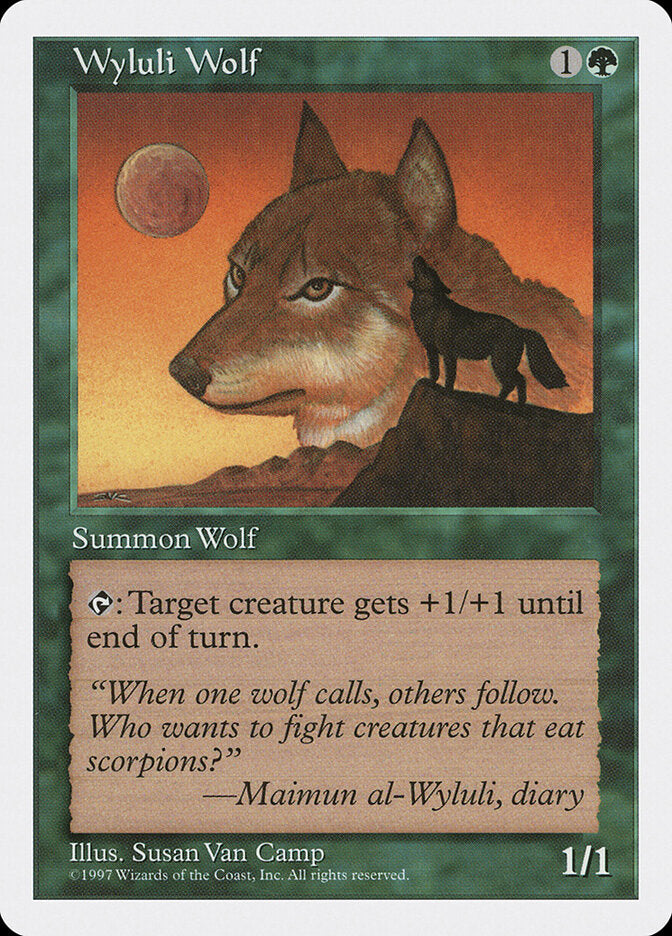 Wyluli Wolf (345) - Fifth Edition (5ED)