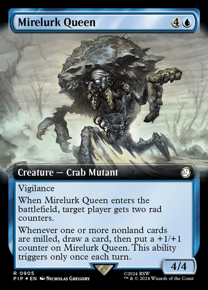 Mirelurk Queen - [Surge Foil, Extended Art] Fallout (PIP)