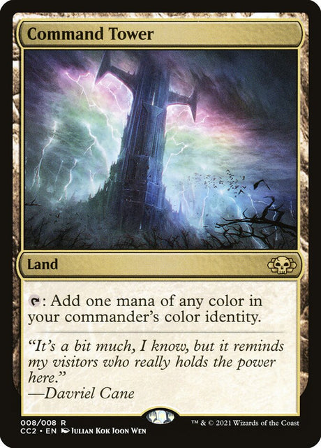 Command Tower (8) - Commander Collection: Black (CC2)