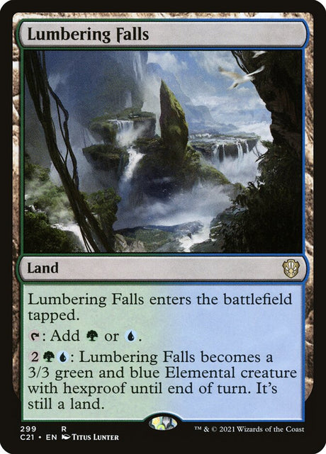 Lumbering Falls (299) - Commander 2021 (C21)
