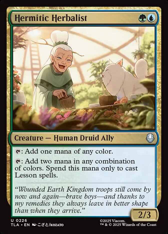 Hermitic Herbalist (226) - Avatar: The Last Airbender (TLA)