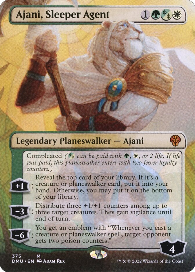Ajani, Sleeper Agent (375) - Dominaria United (DMU)