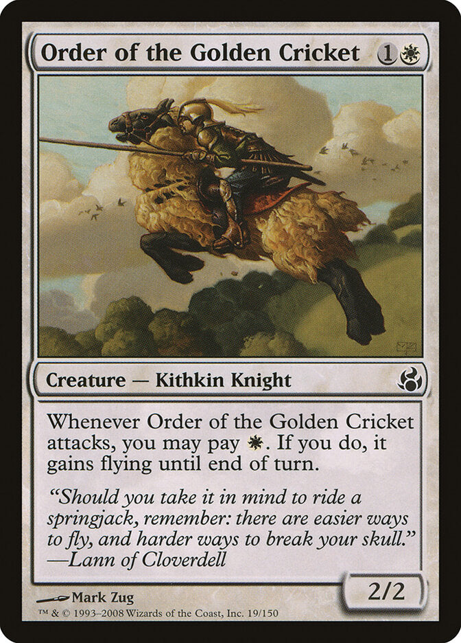 Order of the Golden Cricket (19) - Morningtide (MOR)