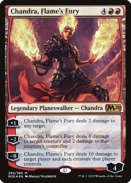 Chandra, Flame's Fury (294) - Core Set 2020 (M20)