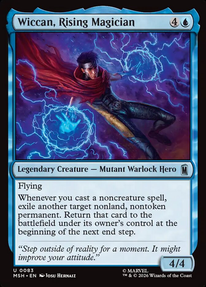 Wiccan, Rising Magician (83) - Marvel Super Heroes (MSH)
