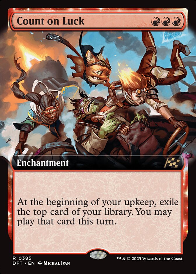 Count on Luck - [Extended Art] Aetherdrift (DFT)