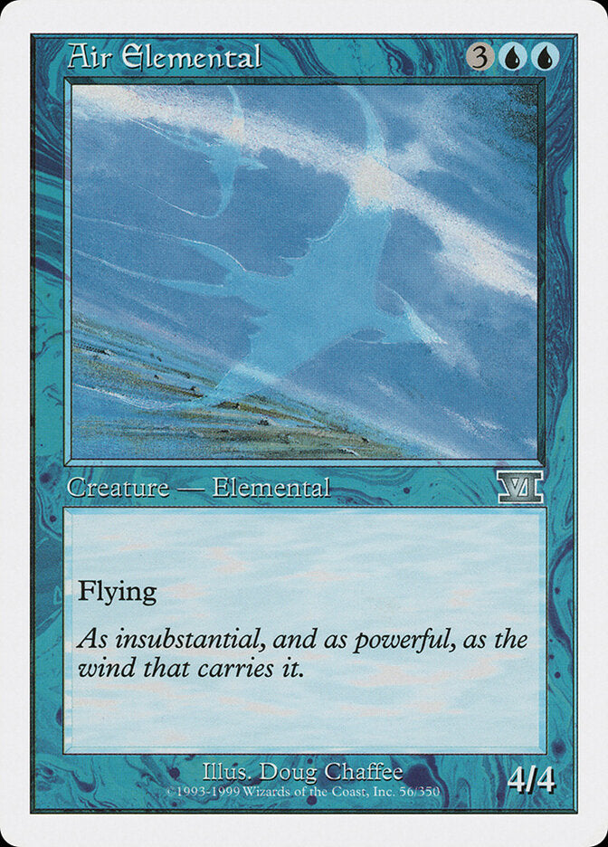 Air Elemental (56) - Classic Sixth Edition (6ED)