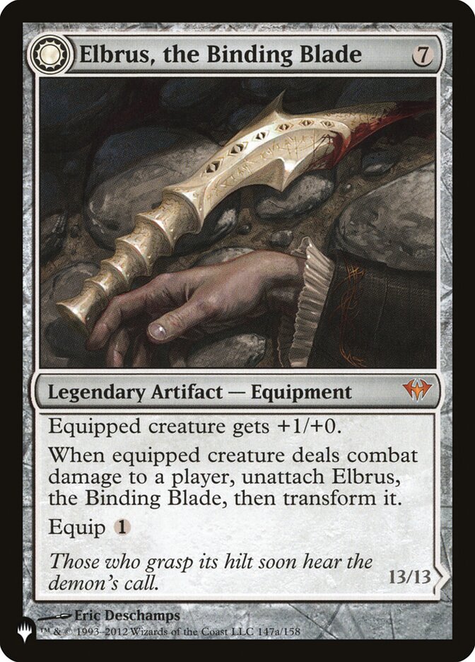 Elbrus, the Binding Blade // Withengar Unbound (DKA-147) - The List (PLST)