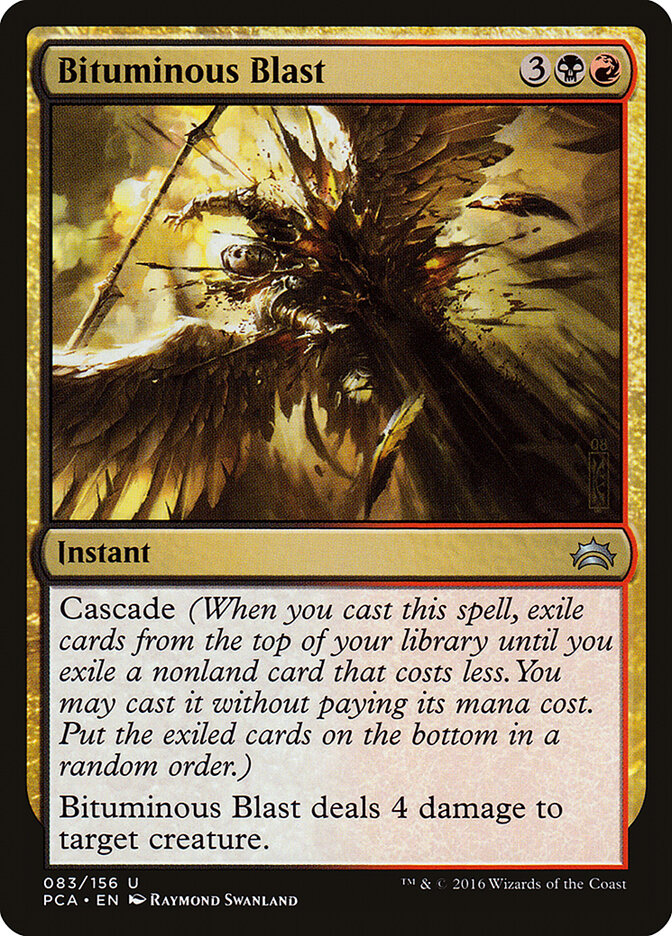 Bituminous Blast (83) - Planechase Anthology (PCA)