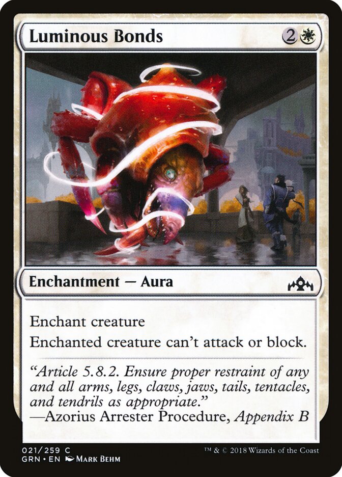 Luminous Bonds (21) - Guilds of Ravnica (GRN)