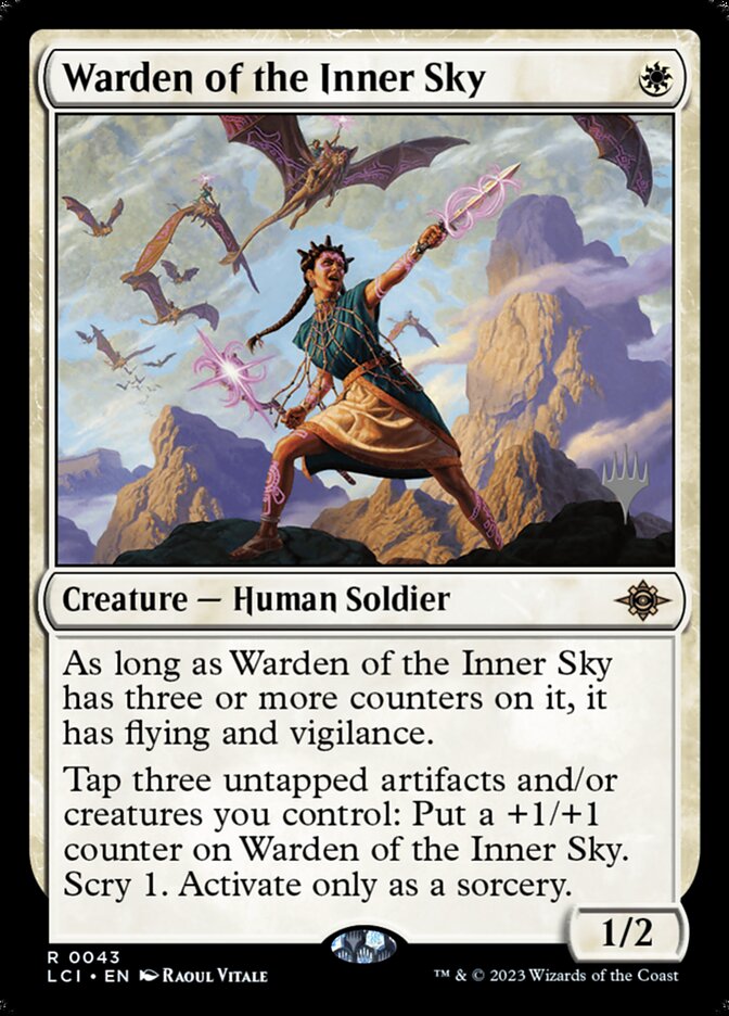 Warden of the Inner Sky (43p) - The Lost Caverns of Ixalan Promos (PLCI)