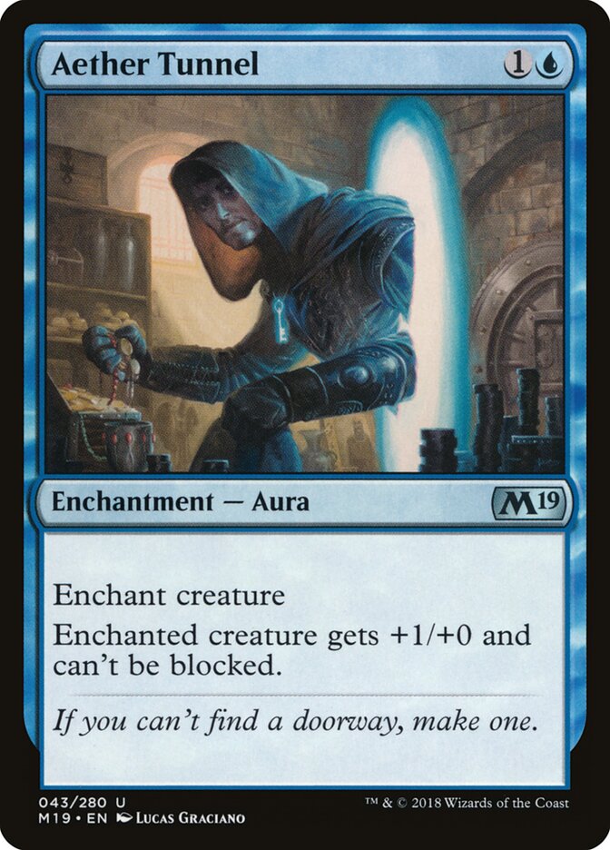 Aether Tunnel (43) - Core Set 2019 (M19)