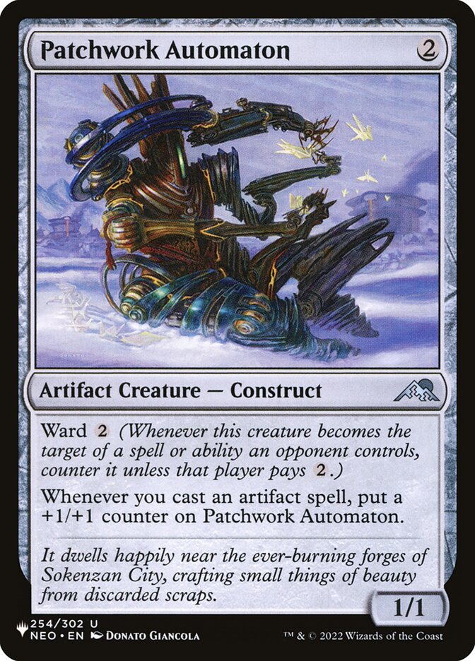 Patchwork Automaton (NEO-254) - The List (PLST)