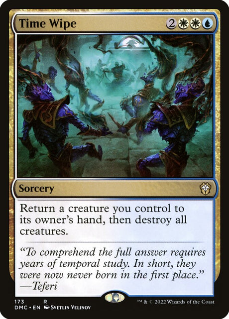 Time Wipe (173) - Dominaria United Commander (DMC)