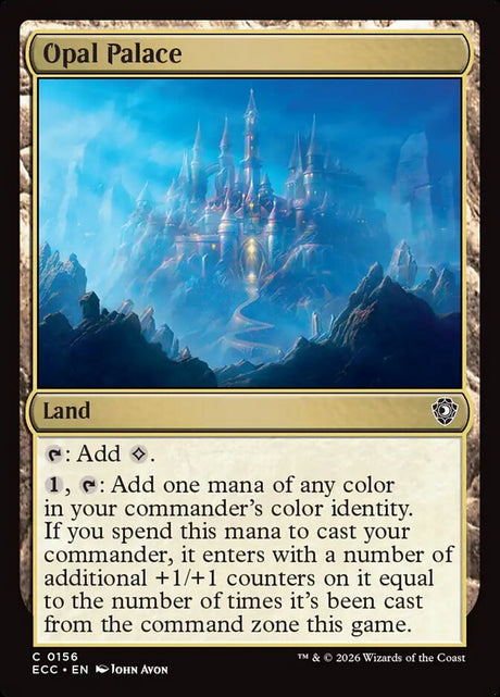 Opal Palace (156) - Lorwyn Eclipsed Commander (ECC)