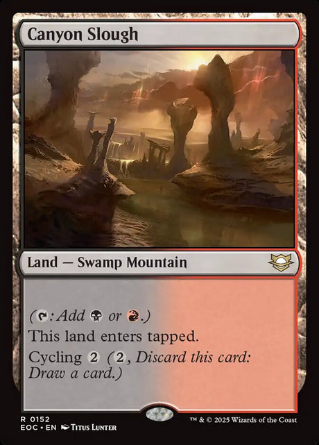 Canyon Slough (152) - Edge of Eternities Commander (EOC)