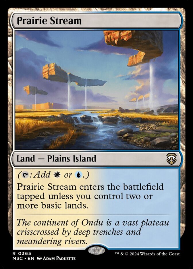 Prairie Stream - Modern Horizons 3 Commander (M3C)