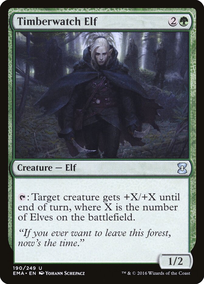 Timberwatch Elf (190) - Eternal Masters (EMA)