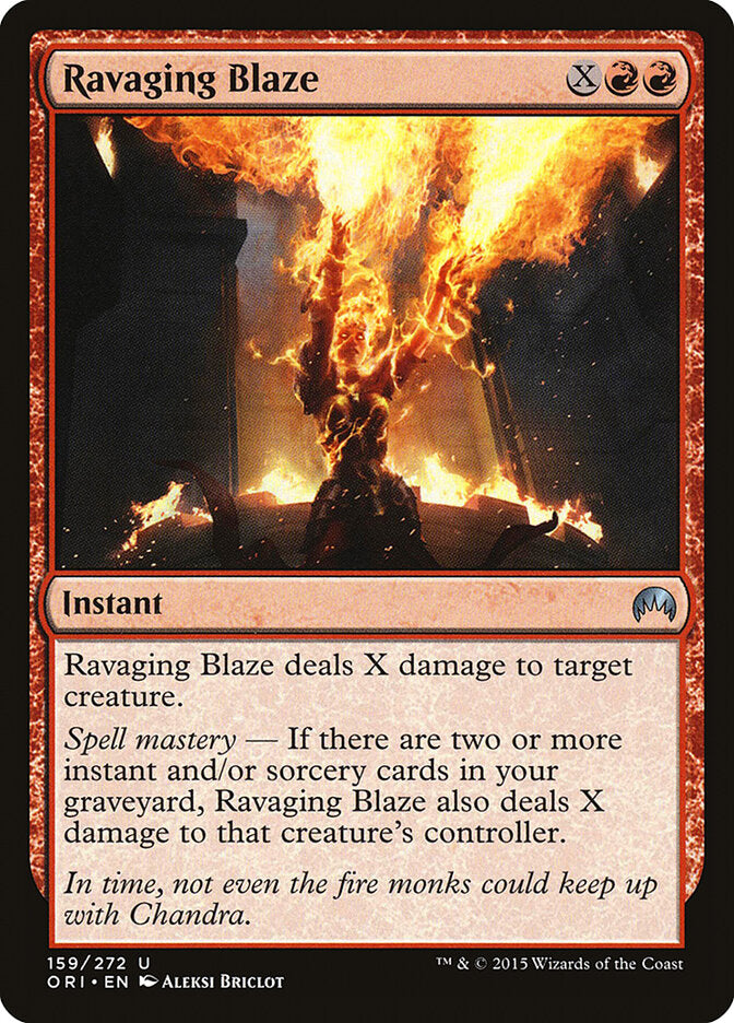Ravaging Blaze (159) - Magic Origins (ORI)