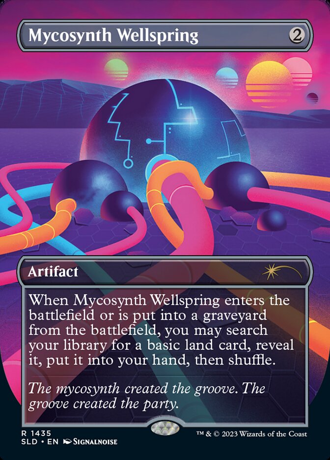 Mycosynth Wellspring (1435) - [Borderless] Secret Lair Drop (SLD)