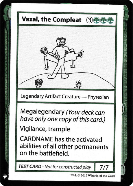 Vazal, the Compleat (85) - Mystery Booster Playtest Cards 2019 (CMB1)