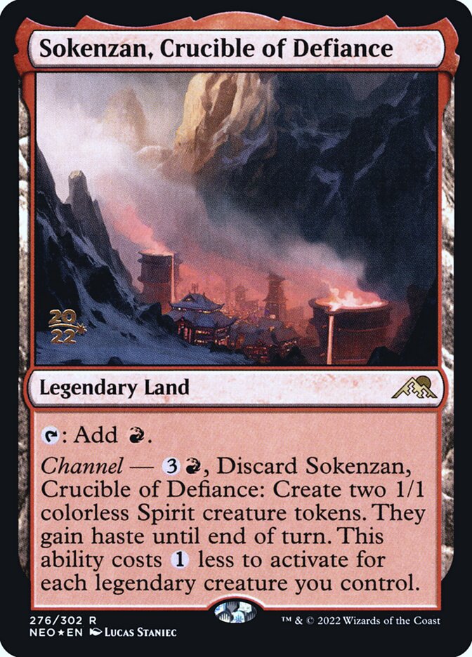 Sokenzan, Crucible of Defiance (276s) - Kamigawa: Neon Dynasty Promos (PNEO)