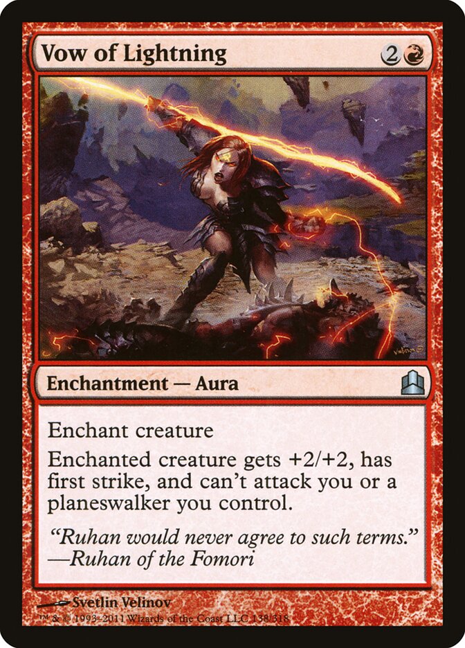 Vow of Lightning (138) - Commander 2011 (CMD)
