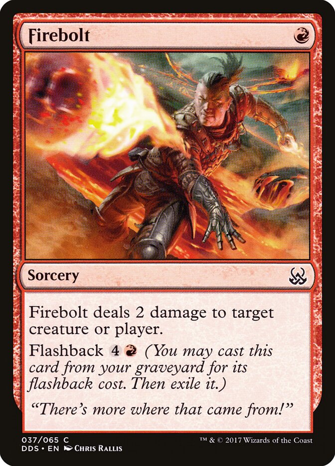 Firebolt (37) - Duel Decks: Mind vs. Might (DDS)